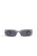 NA-KD Accessories Resirkulerte solbriller med bred retrolook - Blue
