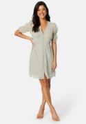 BUBBLEROOM Stazie dress Dusty green / Patterned 44