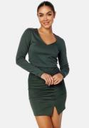 BUBBLEROOM Valentina mini skirt set Dark green M