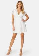 Bubbleroom Occasion Grienne Wrap Dress White L