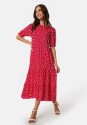 Happy Holly Tris dress Red/Patterned 32/34