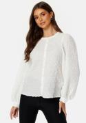 BUBBLEROOM Drew Blouse Offwhite L