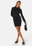 BUBBLEROOM Amra Puff Sleeve Dress Black M