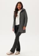 ONLY Sedona Light Coat Dark grey melange XL