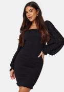 BUBBLEROOM Jayla smock dress Black 3XL