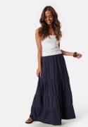 Happy Holly Flounce Maxi Skirt Dark blue 48/50