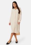 BUBBLEROOM Matilde Shirt Dress Light beige 4XL