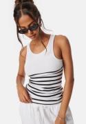 ONLY Onlkenya Stripe Tank Top Bright White XS