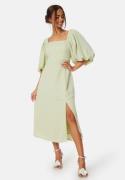 Bubbleroom Occasion Puff Sleeve Dress Light green S