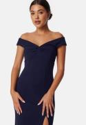 Bubbleroom Occasion Belle Twist Off Shoulder Gown  M