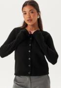 BUBBLEROOM Knitted Cardigan Black XL