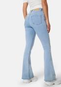 BUBBLEROOM Tove High Waist Flared Superstretch Bleached denim 48