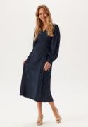 BUBBLEROOM Wrap Dress Navy 42