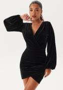 Bubbleroom Occasion Leija Velvet Dress Black 2XL