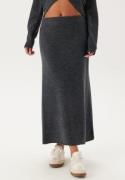 Pieces Pcnanu Hw Long Knit Skirt Bc Ombre Blue S