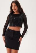 ONLY Onlspacy Ls Cropped Sequins To Black/Black sequins S