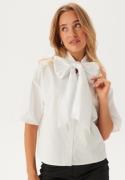 SELECTED FEMME Slfjuno 3/4 BOW SHIRT B BOW SH Bright White 38