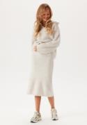 Object Collectors Item Objtolatya Knit Midi Skirt White Sand M