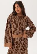 VILA Vilina Knit Pullover Tigers Eye XL