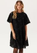 BUBBLEROOM Fringe Dress Black XL