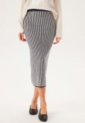 VERO MODA Vmgold Pinstripe Pencil 7/8 SK Navy Blazer Detail:w. Birch X...