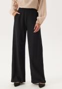 Happy Holly Soft Wide Leg Pants Black 44/46