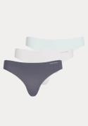 Calvin Klein Thong 3pk Shark/Wind Chime/Moonlight Jade L