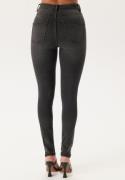 BUBBLEROOM High Full length Superstretch Jeans Dark grey 46