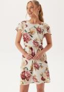 Ida Sjöstedt Nadia Dress Creme Red Floral 36