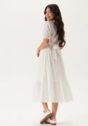 Happy Holly Broderie Anglaise V-Neck Dress White 32/34