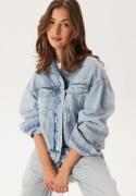 Calvin Klein Jeans Boxy Denim Jacket 1AA Denim Light M