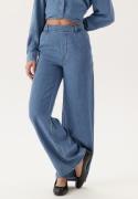 Object Collectors Item Objframe Lisa Wide Mw Pants Light Blue Denim S