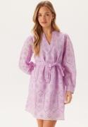 VILA Visine L/S Short Dress Winsome Orchid 42