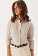 GANT Reg Linen Shirt Dry Sand 34