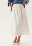 YAS Yasluma Hw Long Skirt Star White 38