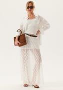 VERO MODA Vmnelda Hw Long Lace Skirt Snow White M