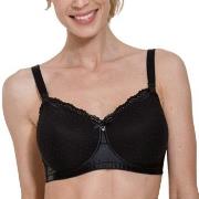 Abecita BH Mama Padded Maternity Soft Bra Svart polyamid D 70-75 Dame