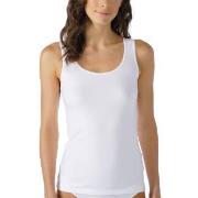 Mey Cotton Pure Tank Top Hvit bomull 38 Dame