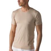 Mey Dry Cotton Functional Rounded Neck Shirt Beige X-Large Herre