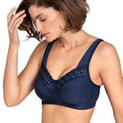 Miss Mary Broderie Anglais Soft Bra BH Mørkblå B 85 Dame