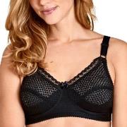 Miss Mary Cotton Dots Soft Bra BH Svart F 80 Dame