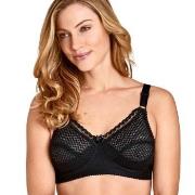 Miss Mary Cotton Dots Soft Bra BH Svart G 95 Dame