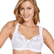 Miss Mary Jacquard And Lace Underwire Bra BH Hvit D 75 Dame