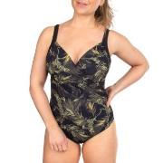 Femilet Honduras Covering Swimsuit Grønn Mønster 46 Dame