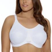 Elomi BH Energise Sports Bra Hvit nylon N 85 Dame