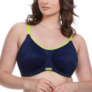 Elomi BH Energise Sports Bra Marine nylon G 90 Dame