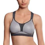 Anita BH Active Racerback Sports Bra Gråmelerad B 80 Dame