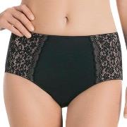 Anita Truser Havanna Highwaist Brief Svart nylon 38 Dame