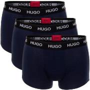 HUGO 3P Triplet Trunk Marine bomull XX-Large Herre