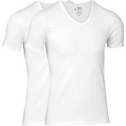 JBS 2P Bamboo T-shirt V-Neck Hvit XX-Large Herre